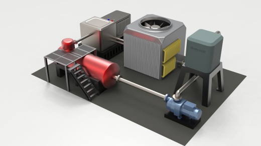 紧凑型锅炉和循环系统缩略图